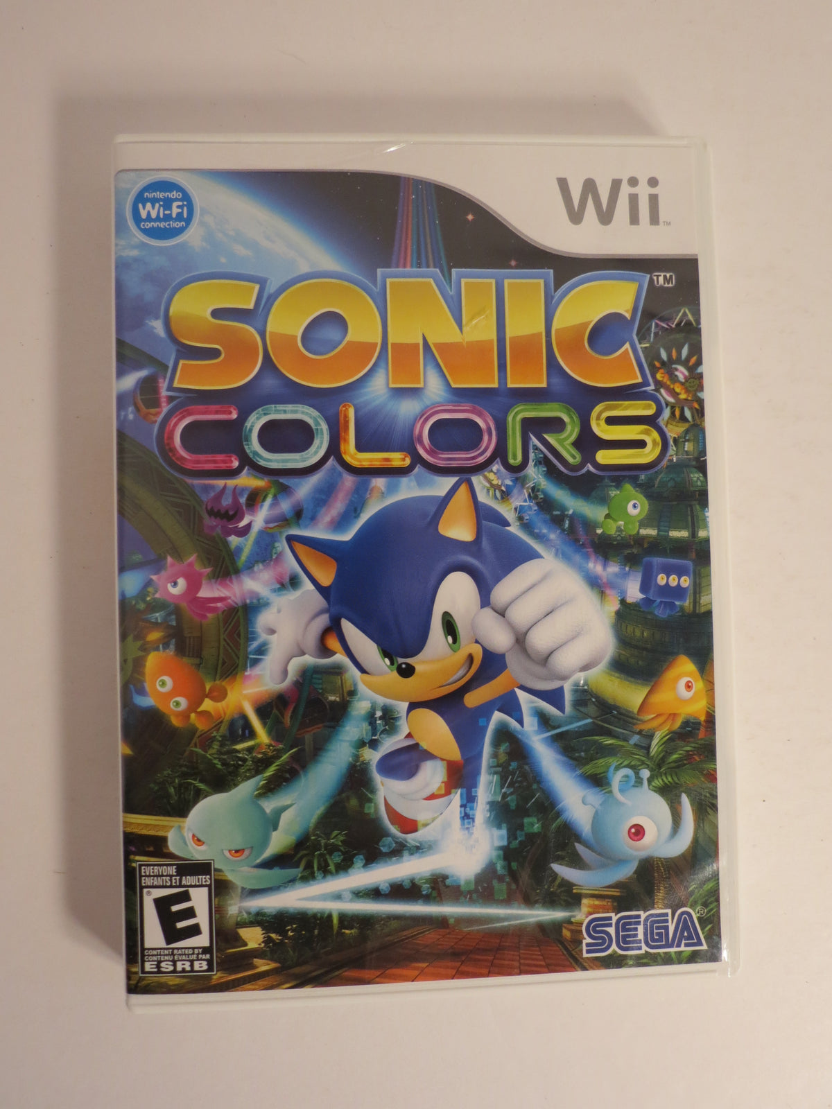 Sonic Colors Nintendo Wii Game CIB