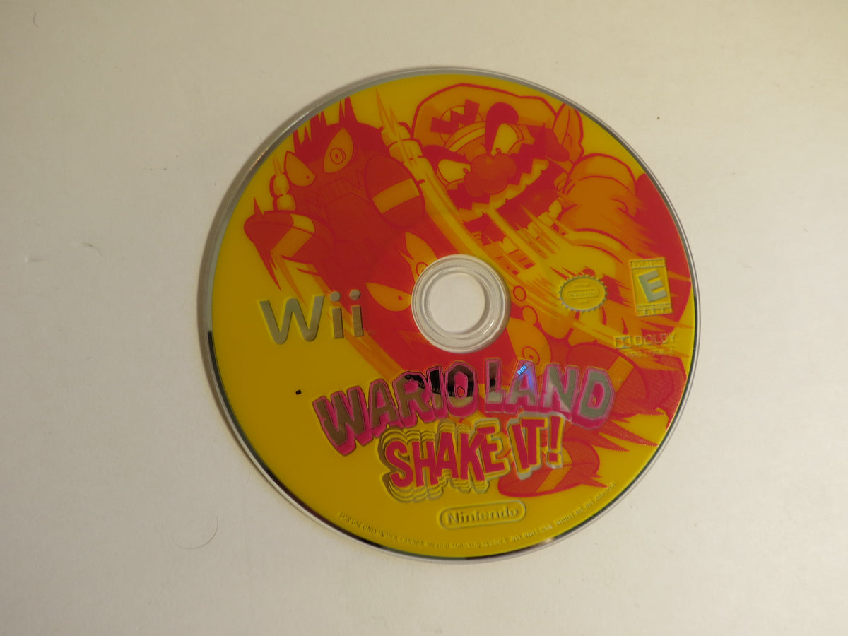 Wario Land Shake It! Nintendo Wii Game CIB