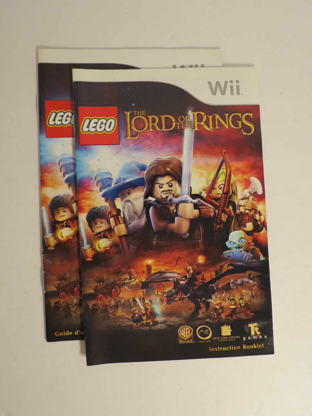 Lego Lord of the Rings Nintendo Wii Game CIB