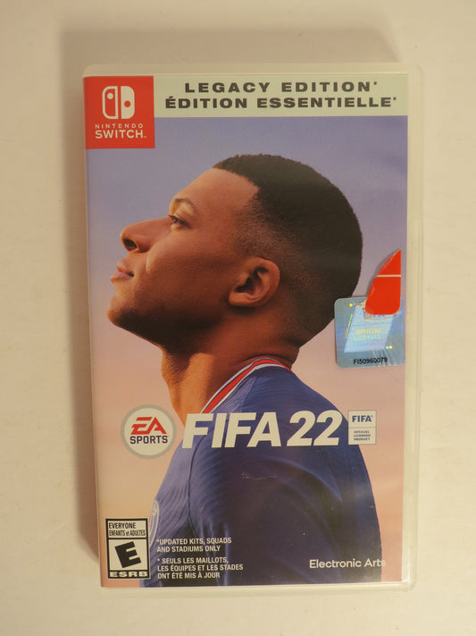 Fifa 22 Legacy Edition Nintendo Switch Game CIB Gamestop/EB Games New