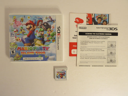 Mario Party Island Tour Nintendo 3DS Game CB