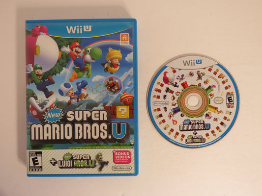 New Super Mario Bros. U + New Super Luigi U Nintendo Wii U Game CB