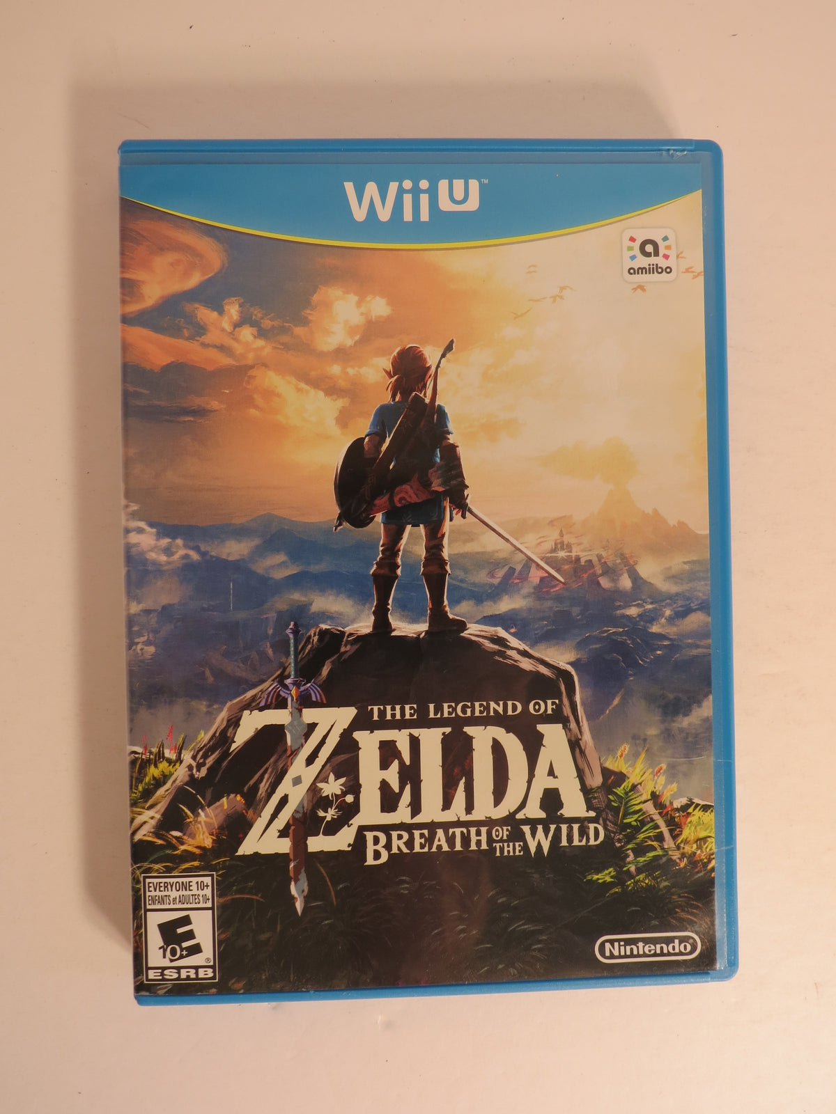 The Legend of Zelda Breath of the Wild Nintendo Wii U Game CIB