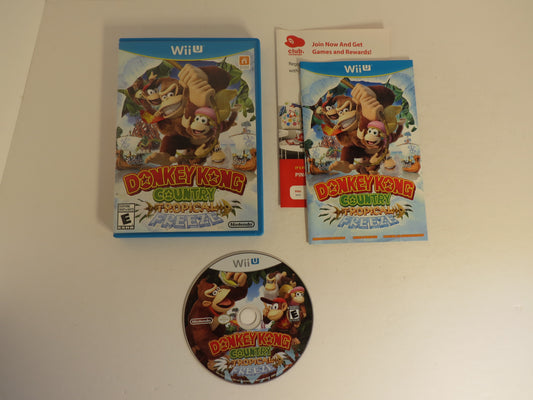 Donkey Kong Country Tropical Freeze Nintendo Wii U Game CIB