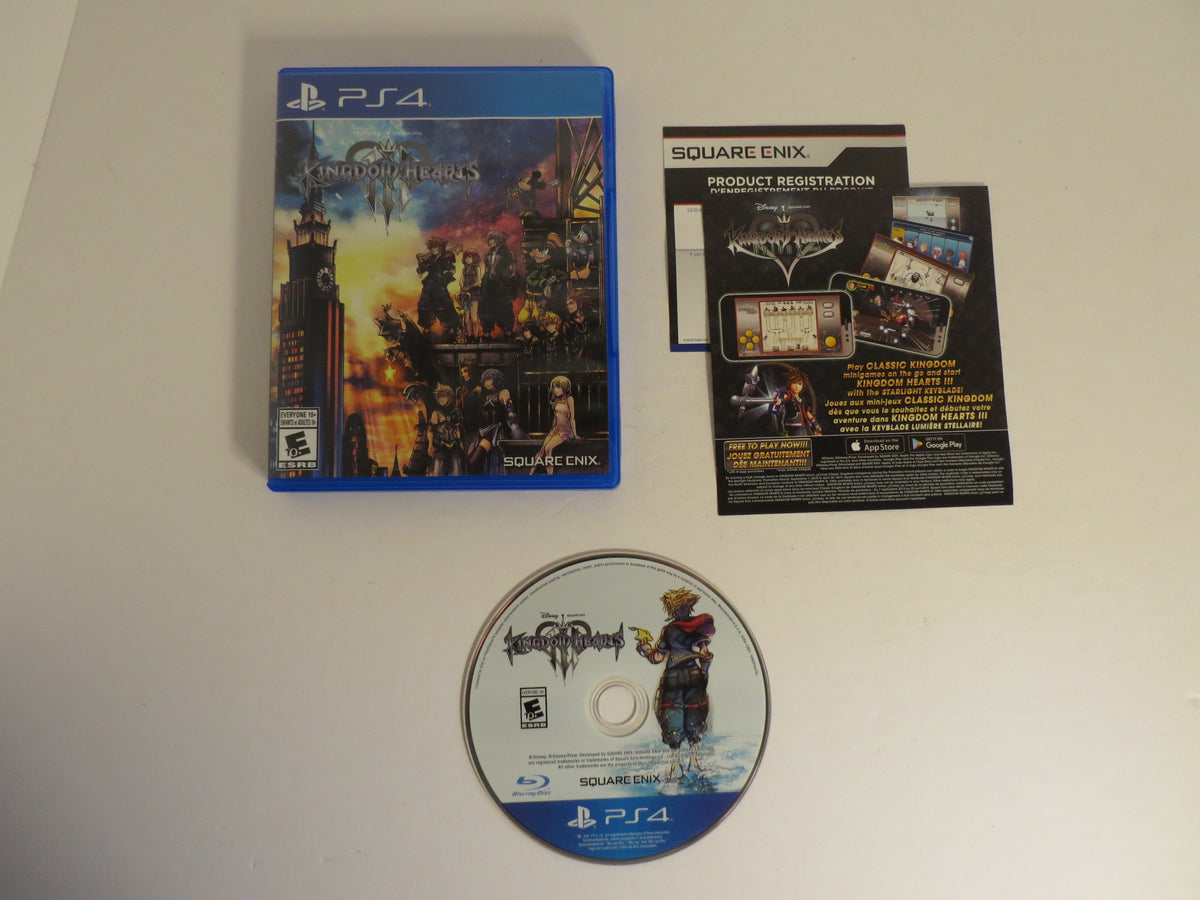 Kingdom Hearts III Playstation 4 Game PS4 CIB