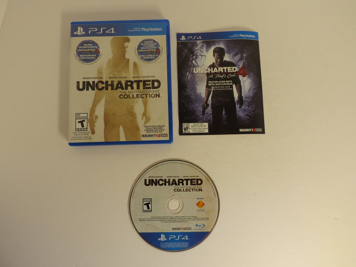Uncharted the Nathan Drake Collection Playstation 4 Game PS4 CIB