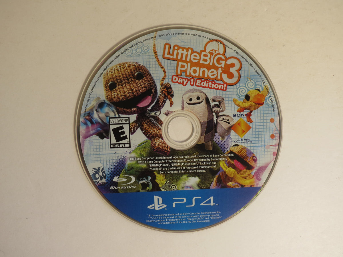Little Big Planet 3 Day 1 Edition Playstation 4 Game PS4 CIB