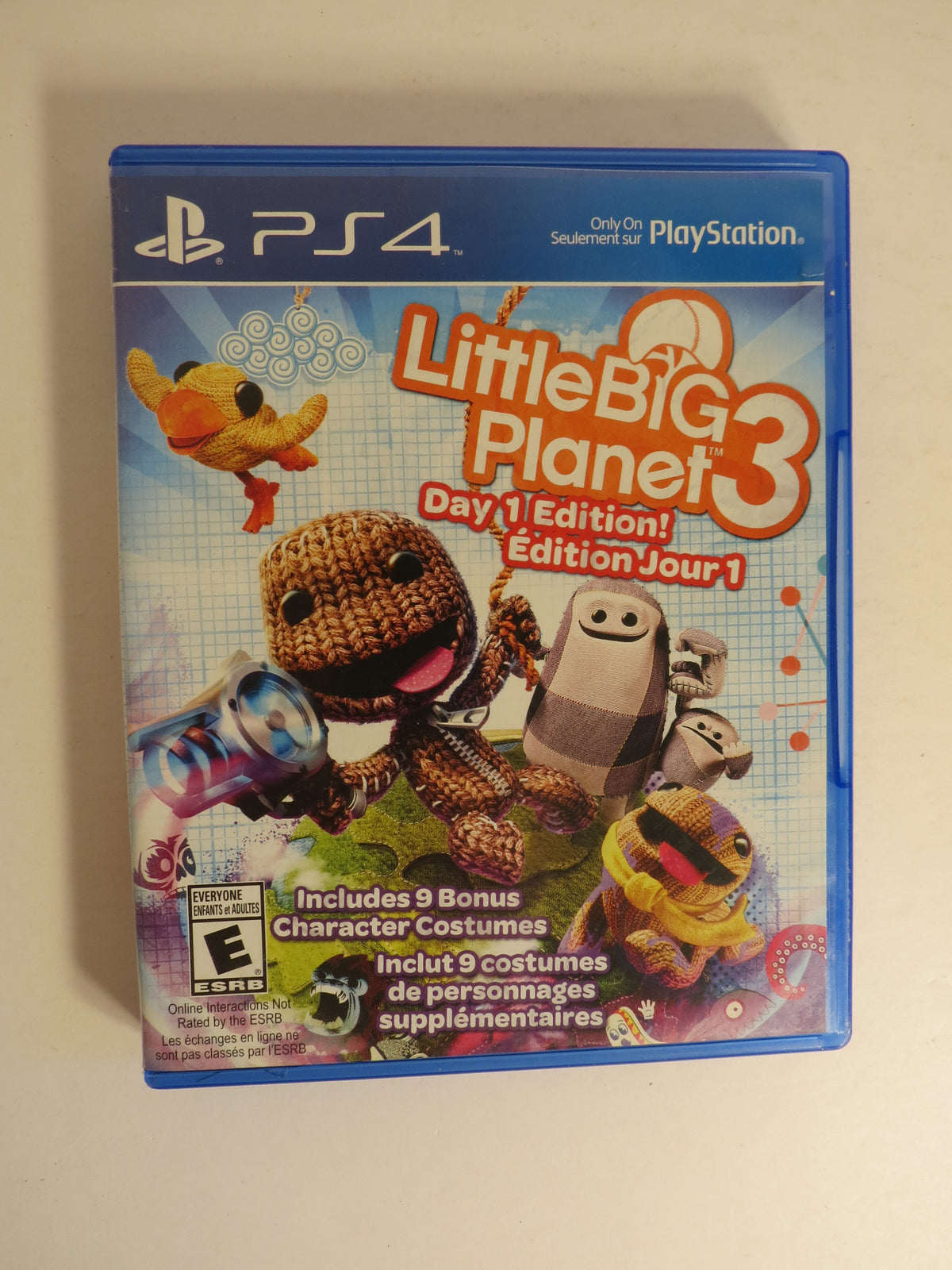 Little Big Planet 3 Day 1 Edition Playstation 4 Game PS4 CIB