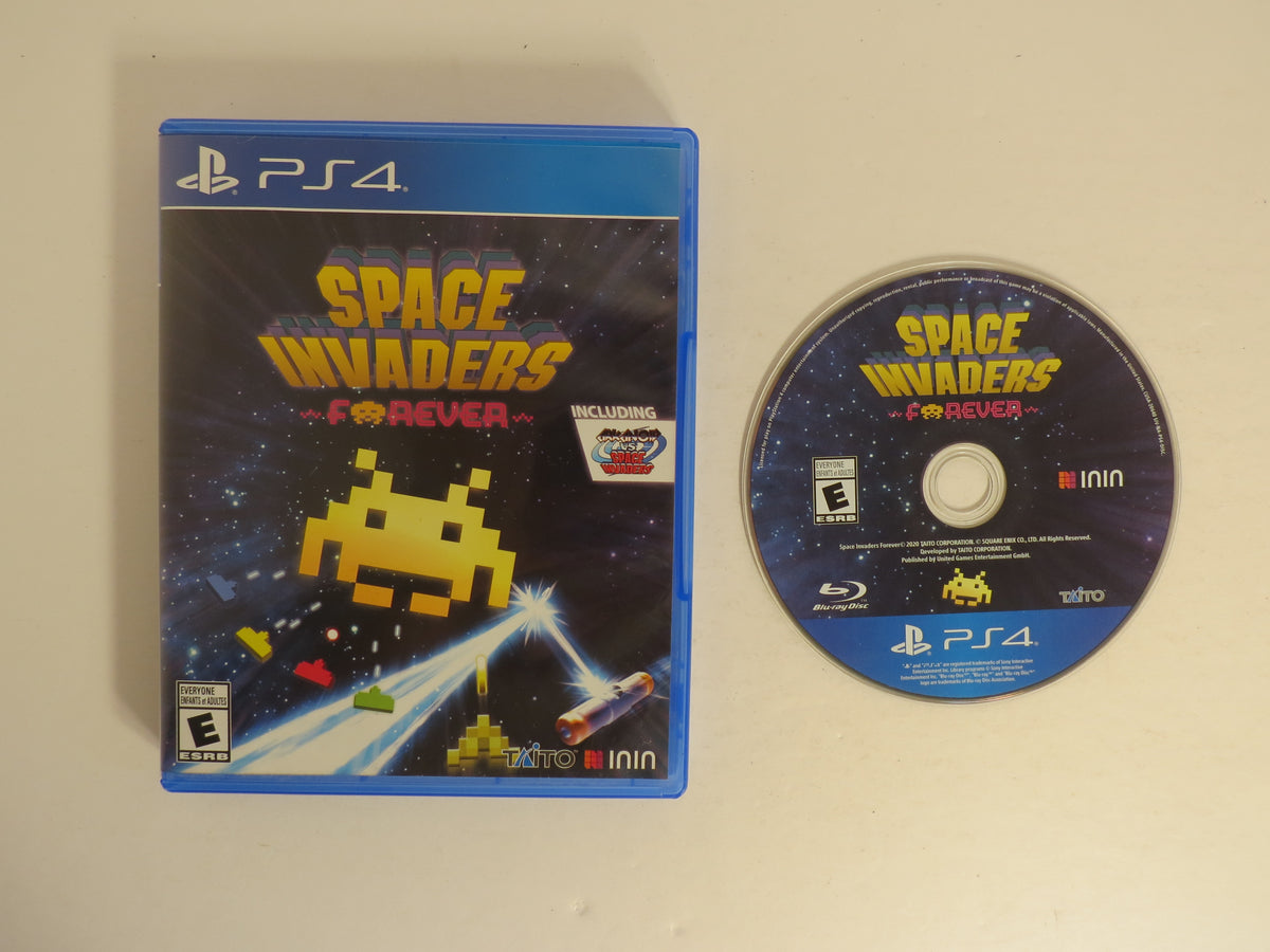 Space Invaders Forever Playstation 4 Game PS4 CIB
