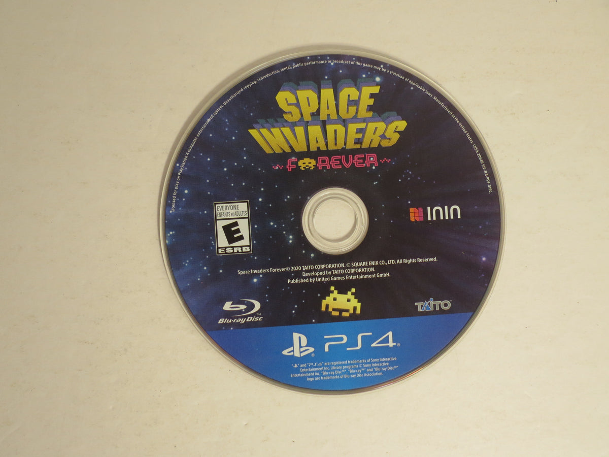 Space Invaders Forever Playstation 4 Game PS4 CIB