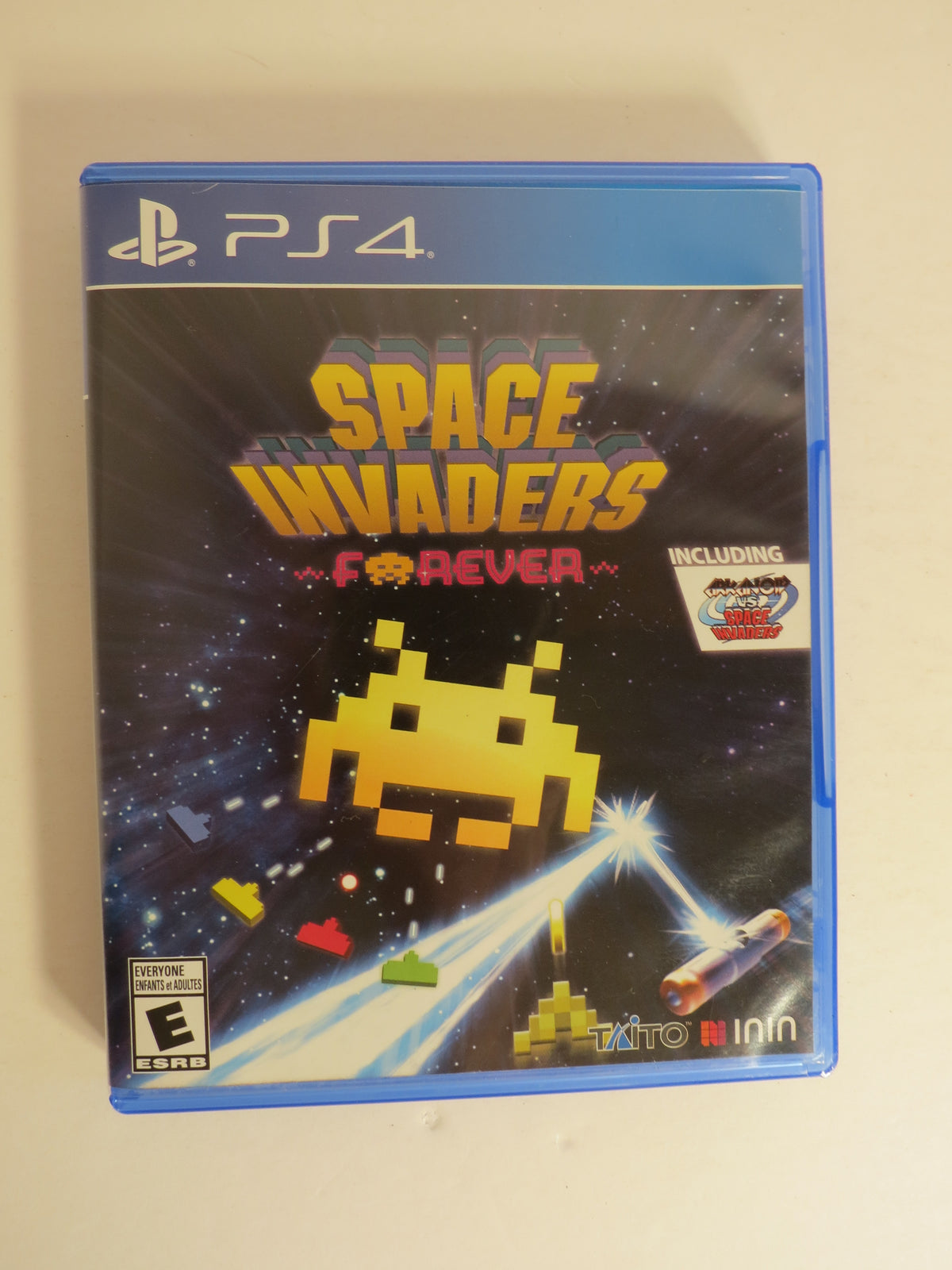 Space Invaders Forever Playstation 4 Game PS4 CIB