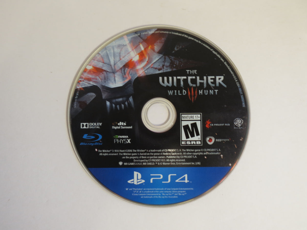 The Witcher III Wild Hunt Playstation 4 Game PS4 CIB