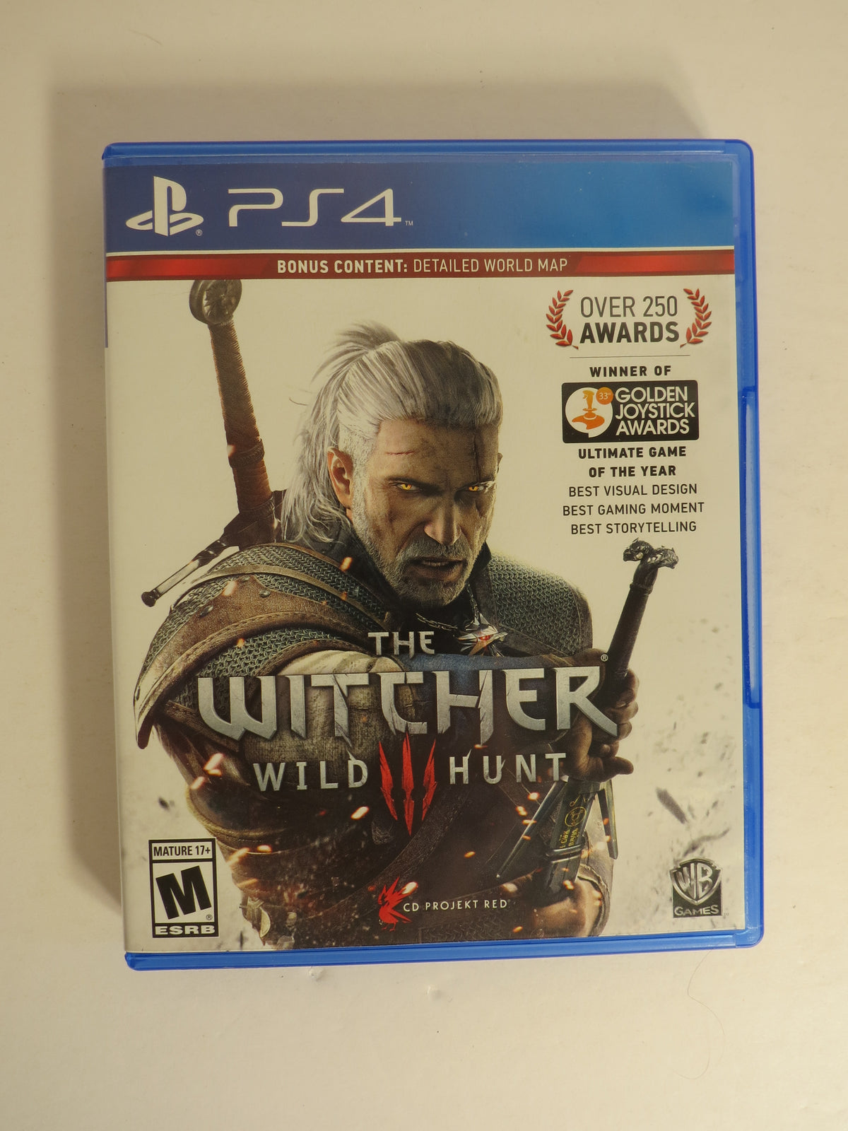 The Witcher III Wild Hunt Playstation 4 Game PS4 CIB