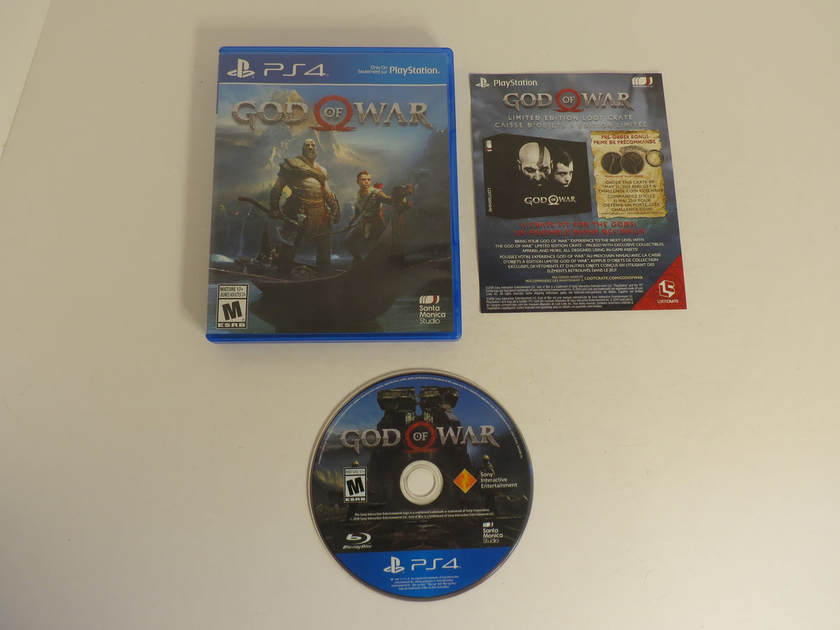 God of War Playstation 4 Game PS4 CIB