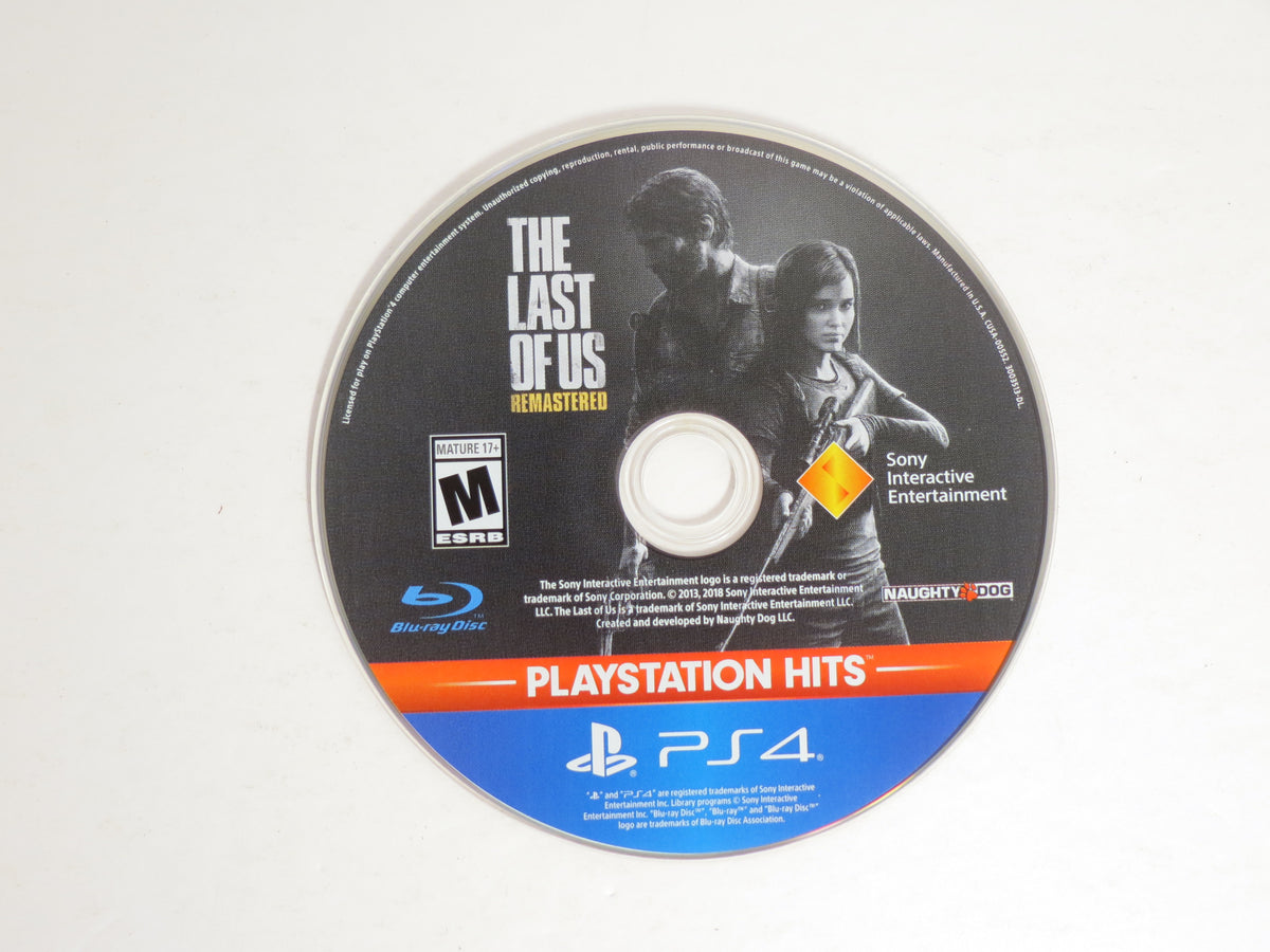 The Last of Us Remastered Hits Playstation 4 Game PS4 CIB