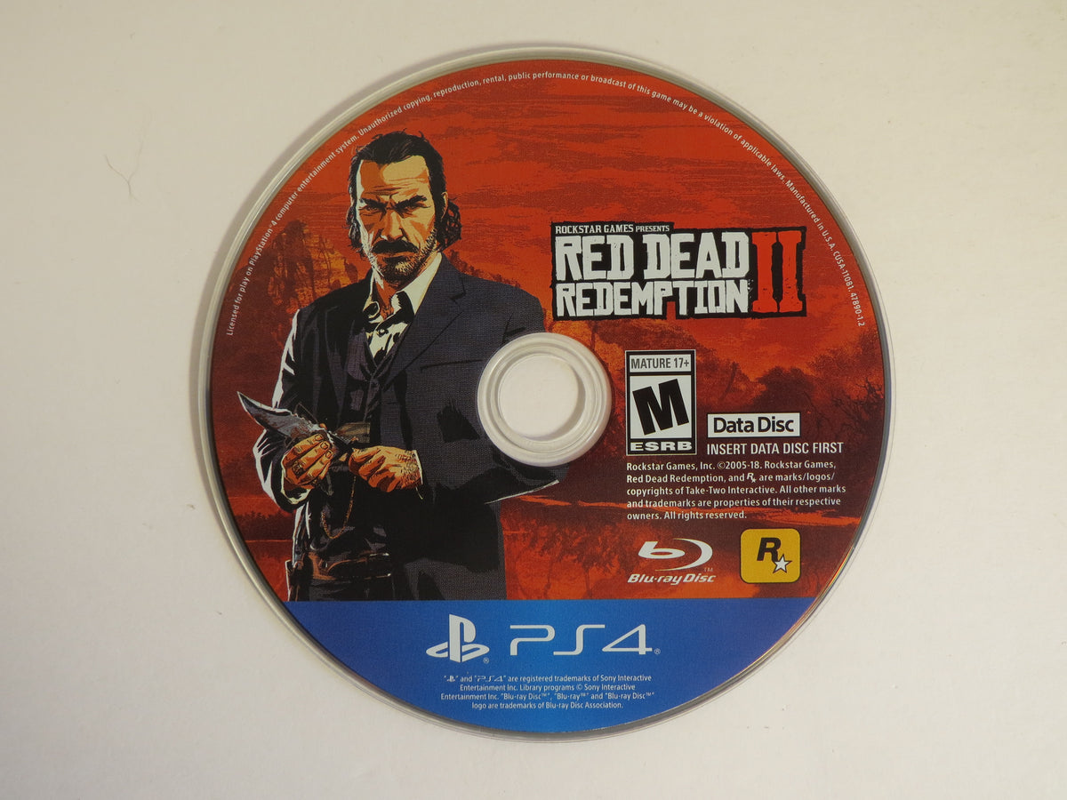 Red Dead Redemption II Playstation 4 Game PS4 CIB