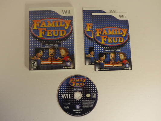Family Feud 2012 Ediotin Nintendo Wii Game CIB