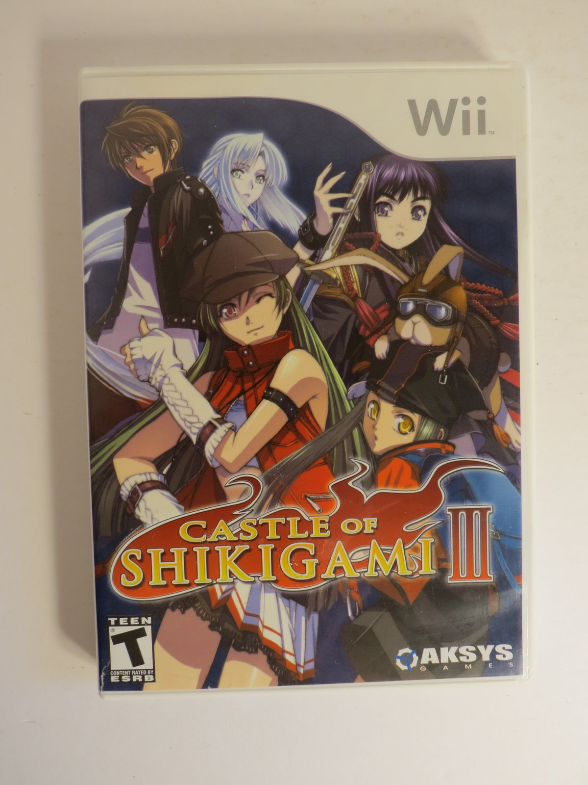 Castle of Shikigami III Nintendo Wii Game CIB