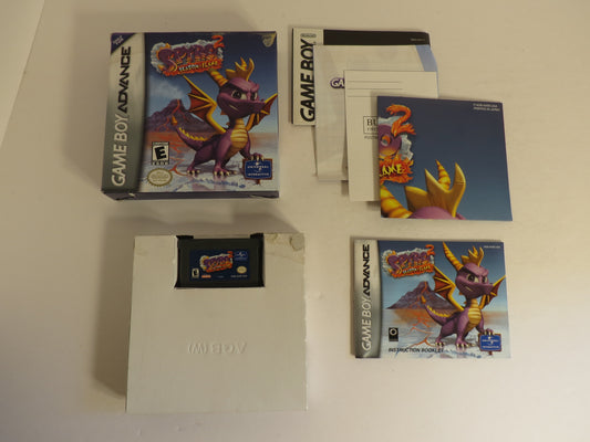 Spyro 2 Season of Flame Nintendo GBA Gameboy Advance Game CIB