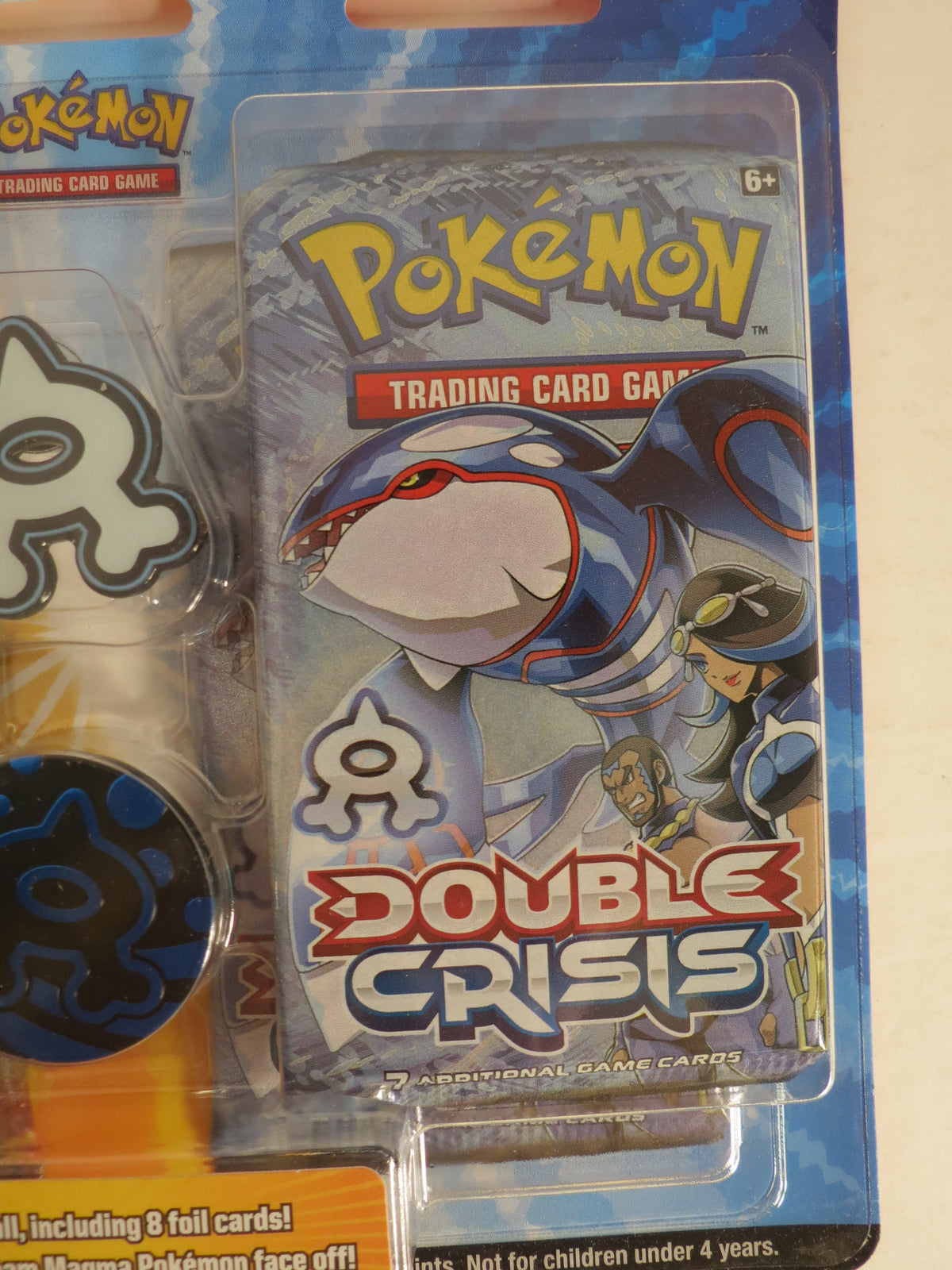 Double Crisis Team Aqua Blister of 4 Booster Packs Pokemon