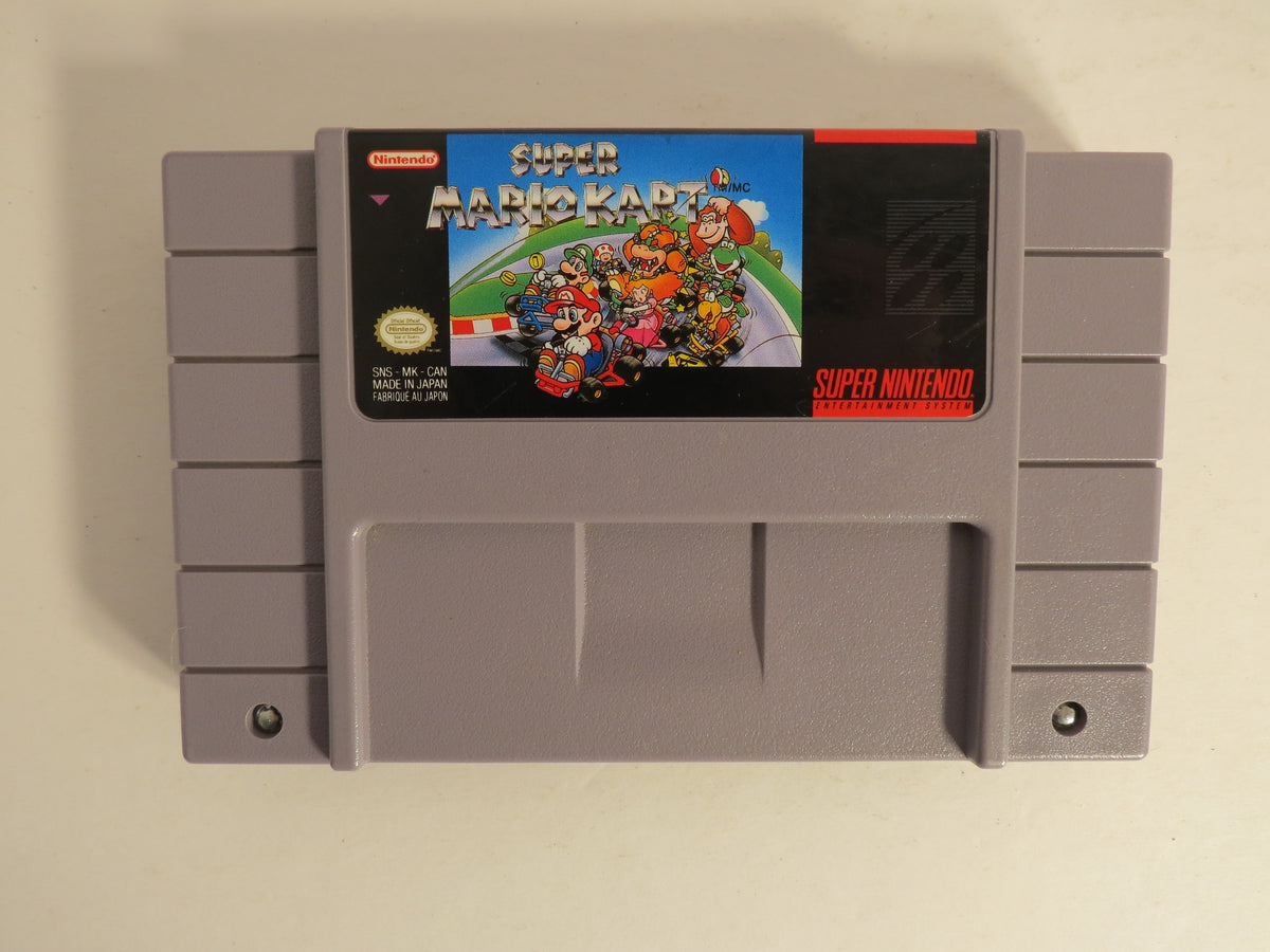 Super Mario Kart Super Nintendo SNES Game