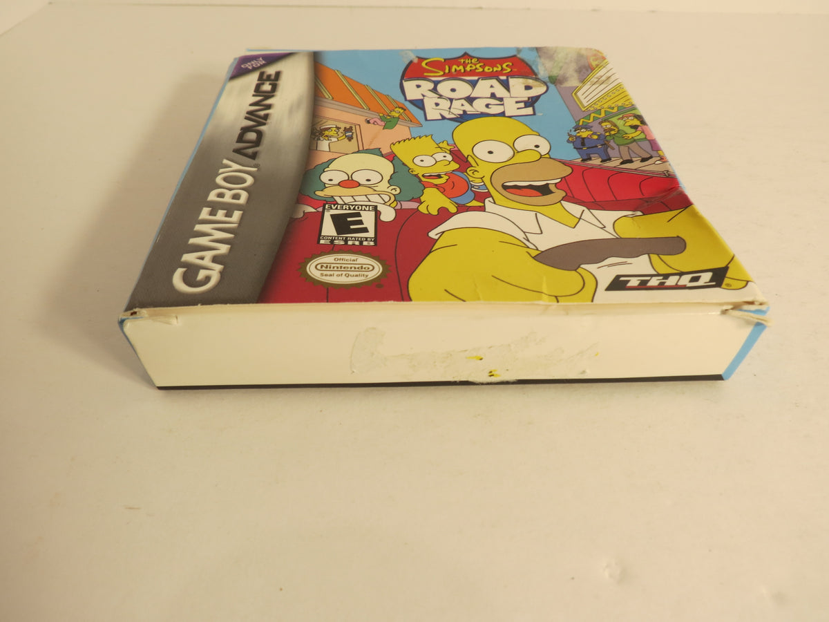 The Simpsons Road Rage Nintendo GBA Gameboy Advance Game CIB