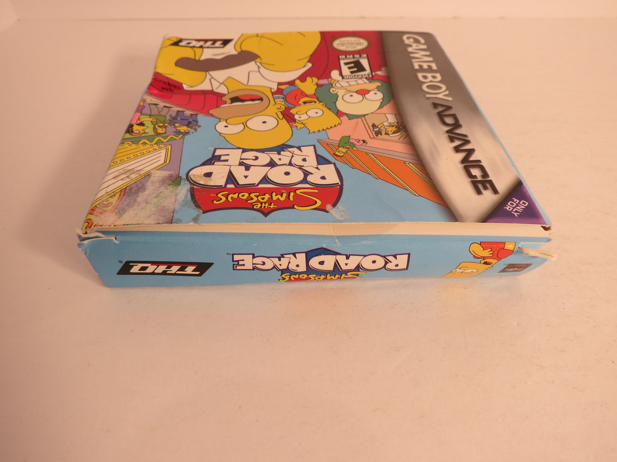 The Simpsons Road Rage Nintendo GBA Gameboy Advance Game CIB