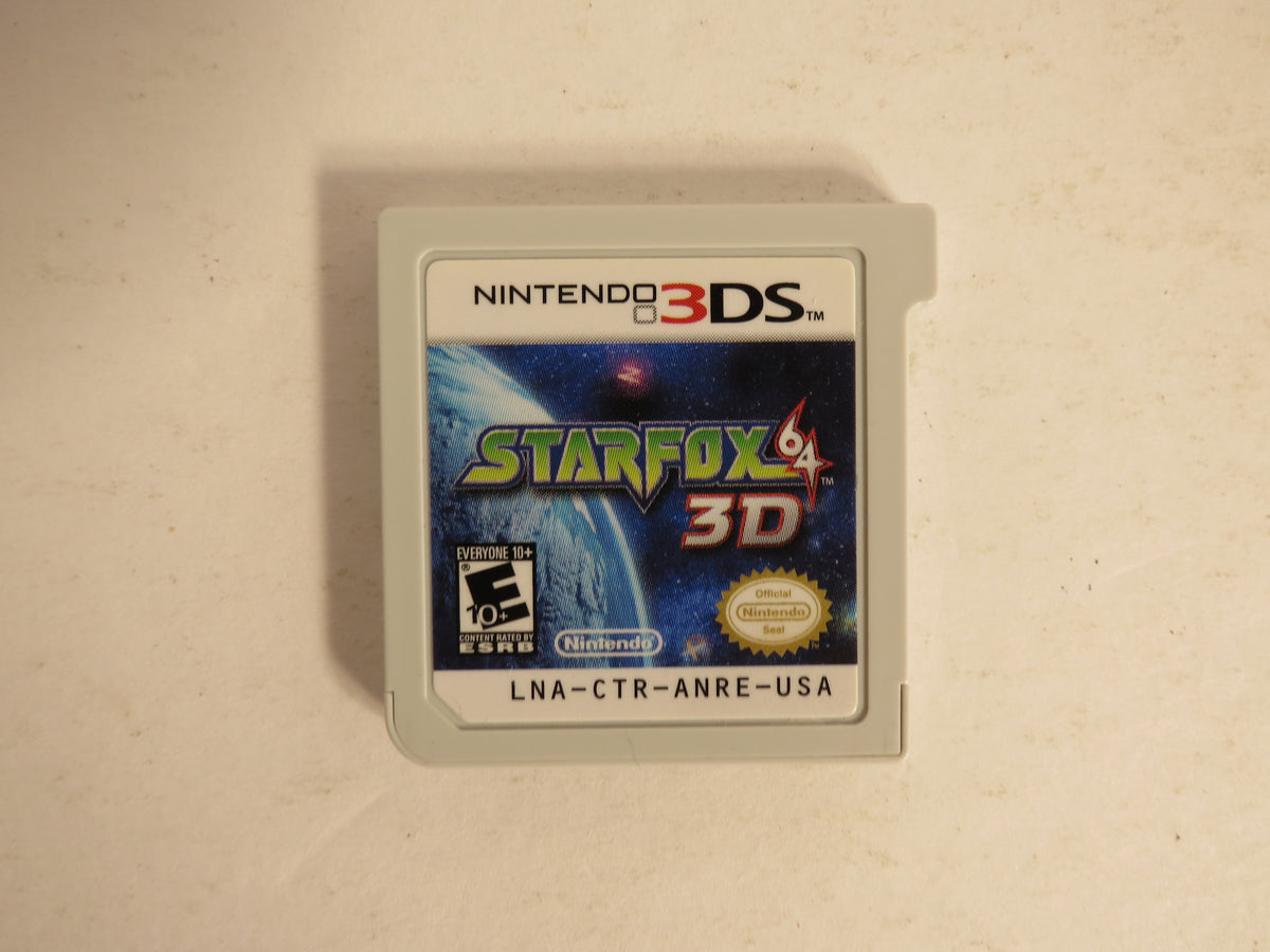 Starfox 64 3D Nintendo 3DS Game