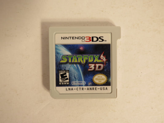 Starfox 64 3D Nintendo 3DS Game