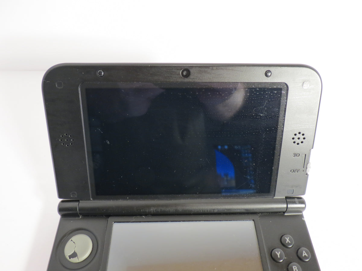 Mario & Luigi Dream Team Nintendo 3DS XL Console SPR-001 Silver & Black With Charger
