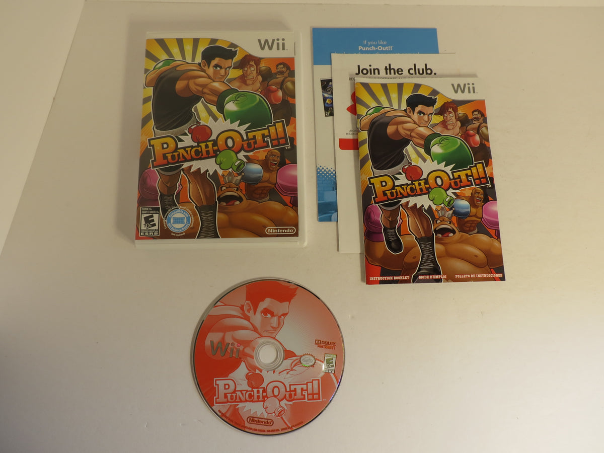 Punch-Out Nintendo Wii Game CIB