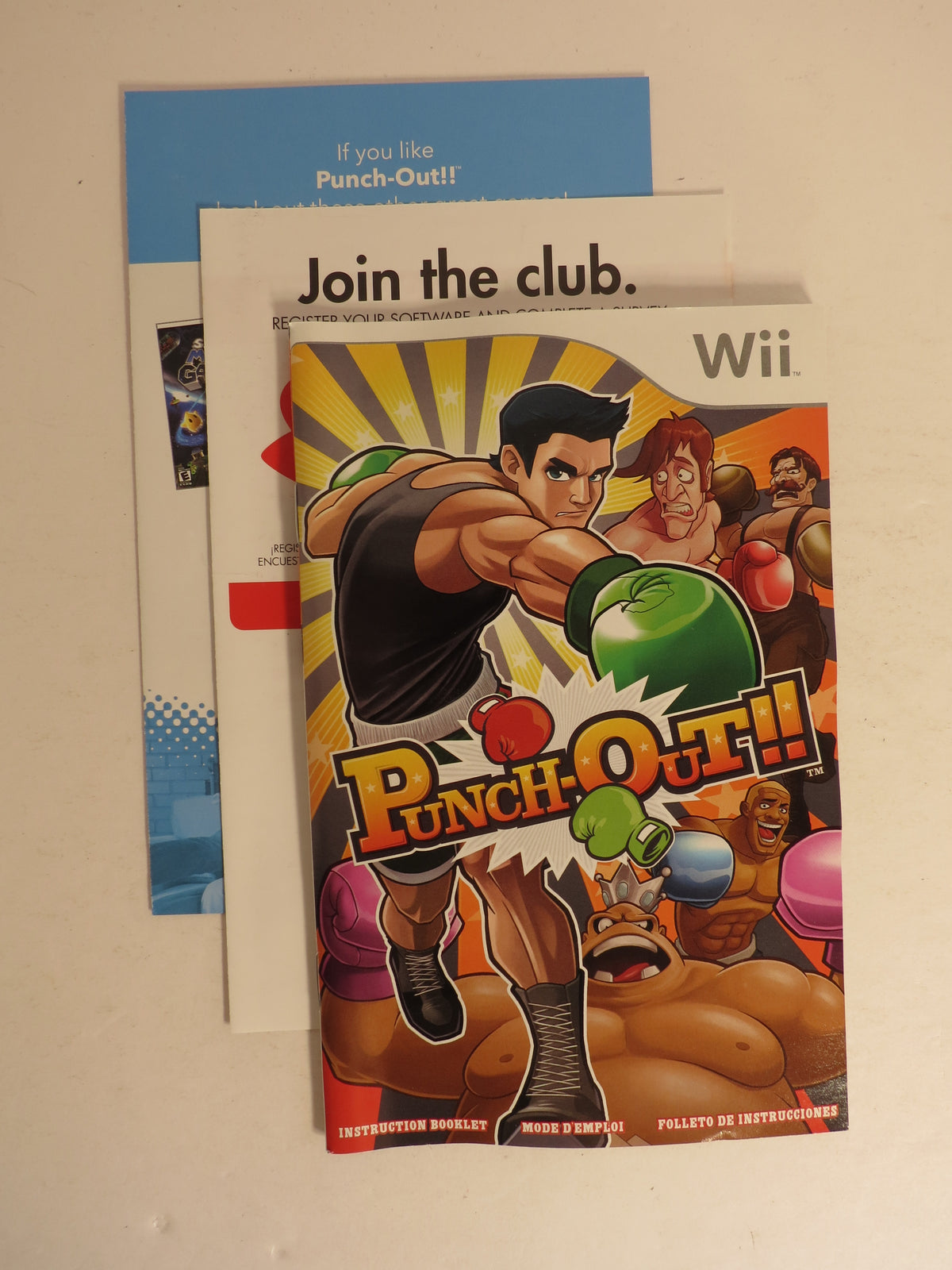 Punch-Out Nintendo Wii Game CIB