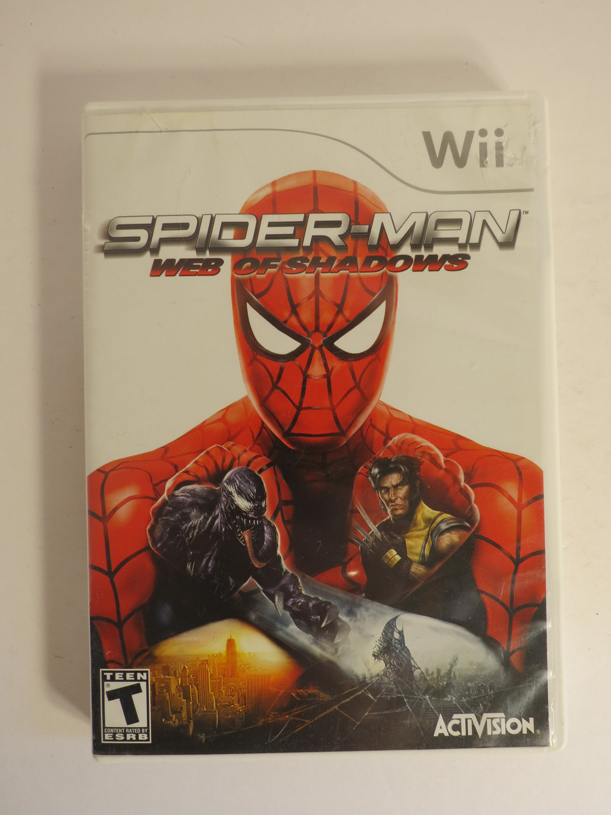 Spider-Man Web of Shadows Nintendo Wii Game CB