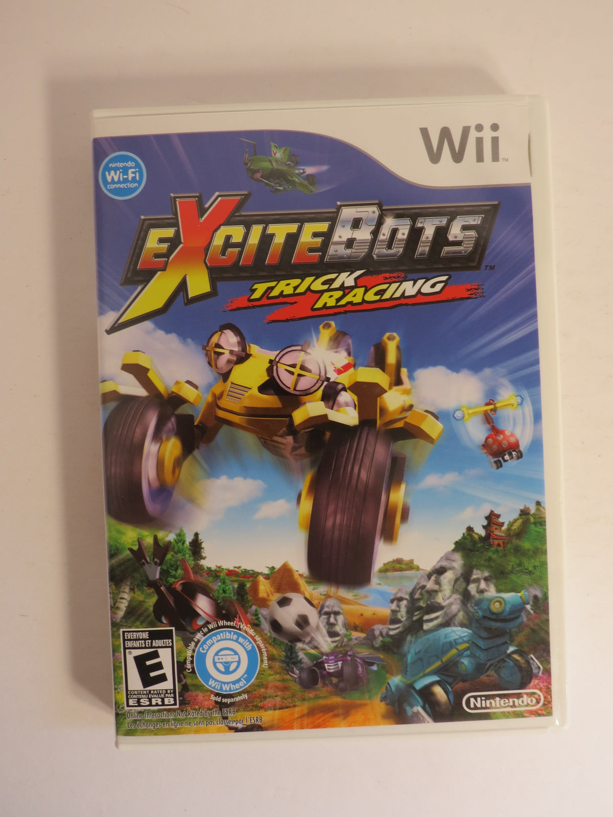 ExciteBots Trick Racing Nintendo Wii Game CIB