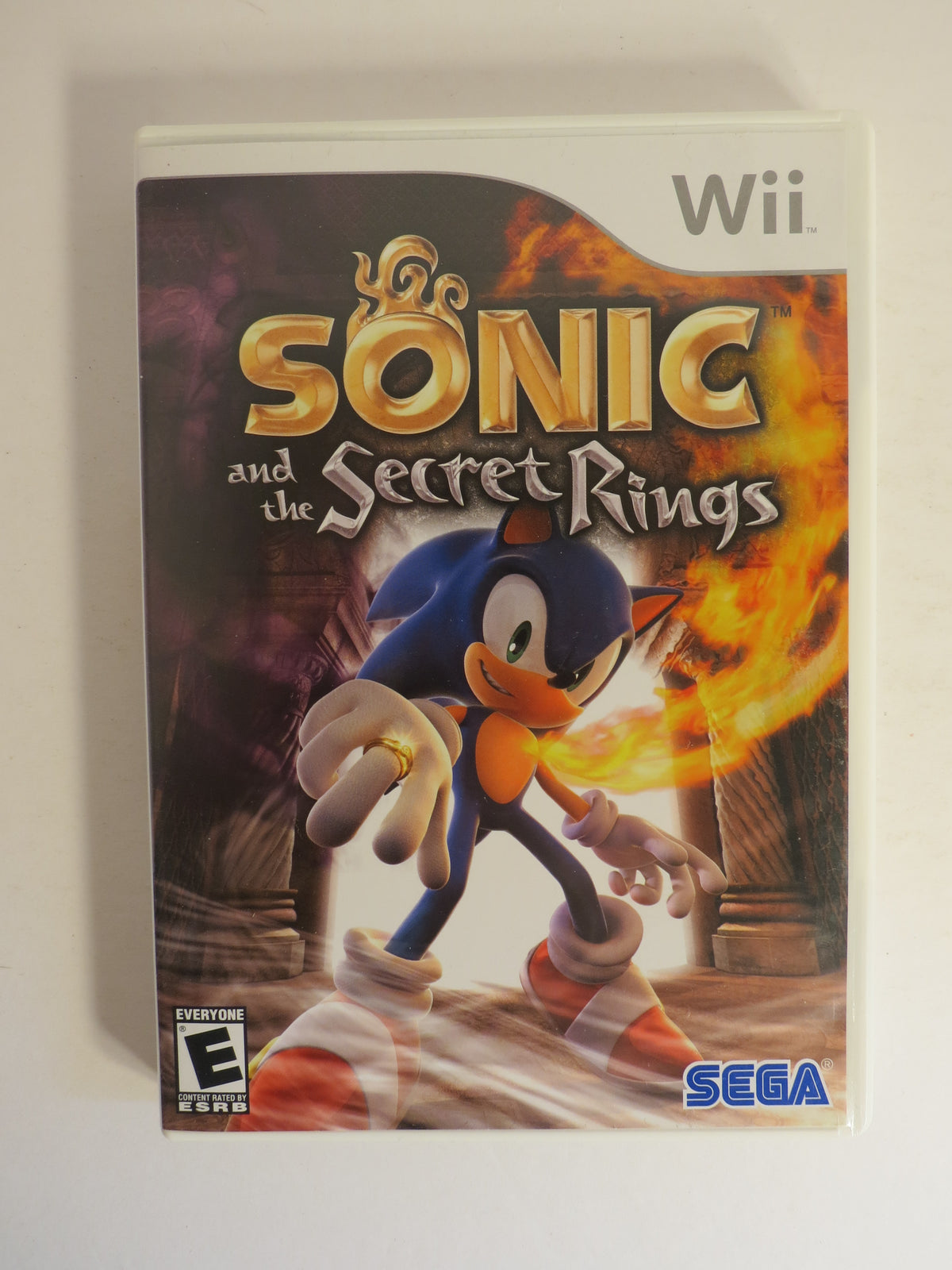 Sonic and the Secret Rings Nintendo Wii Game CIB