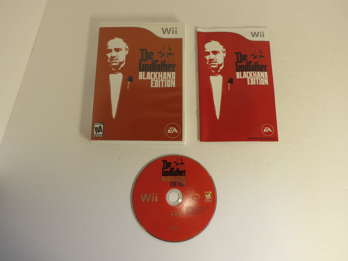 The Godfather Blackhand Edition Nintendo Wii Game CIB