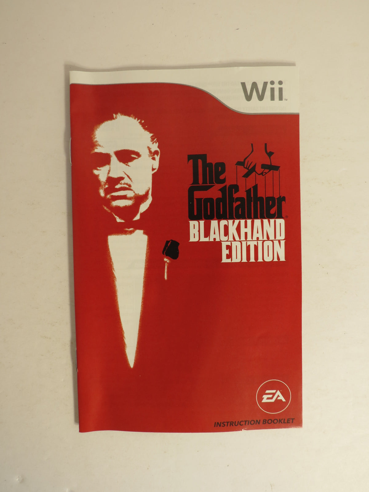 The Godfather Blackhand Edition Nintendo Wii Game CIB
