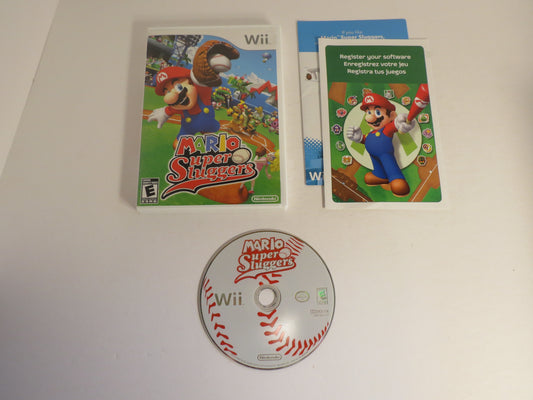 Mario Super Sluggers Nintendo Wii Game CB