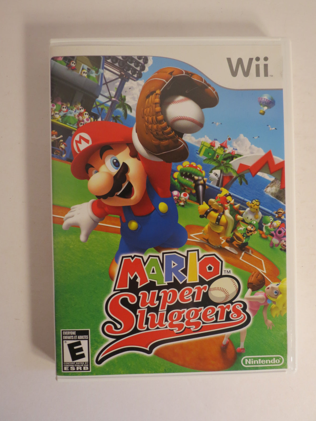 Mario Super Sluggers Nintendo Wii Game CB