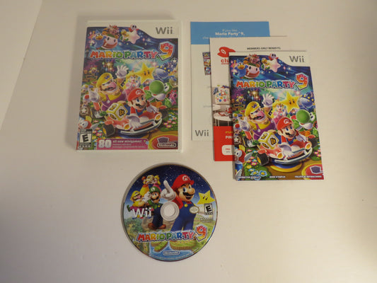 Mario Party 9 Nintendo Wii Game CIB