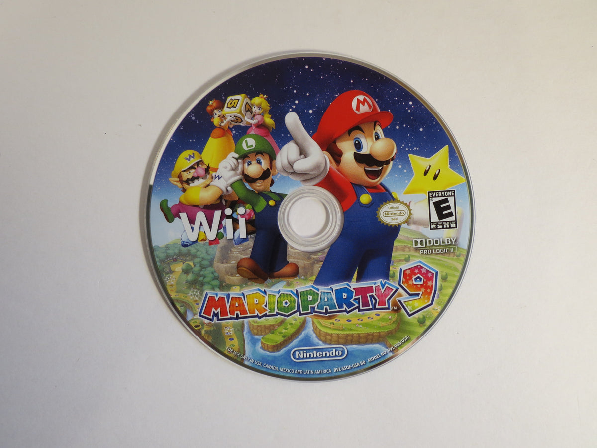 Mario Party 9 Nintendo Wii Game CIB