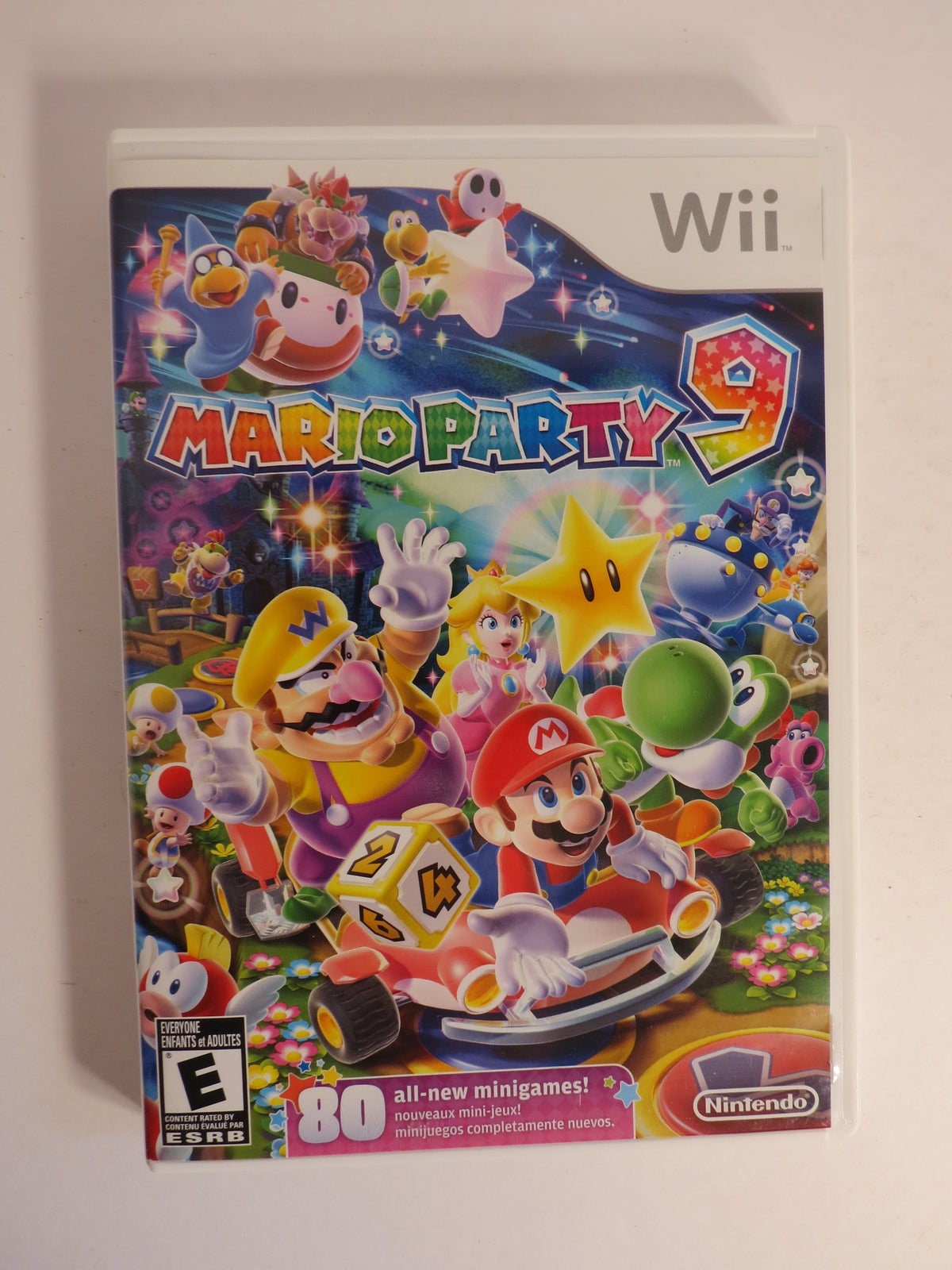 Mario Party 9 Nintendo Wii Game CIB