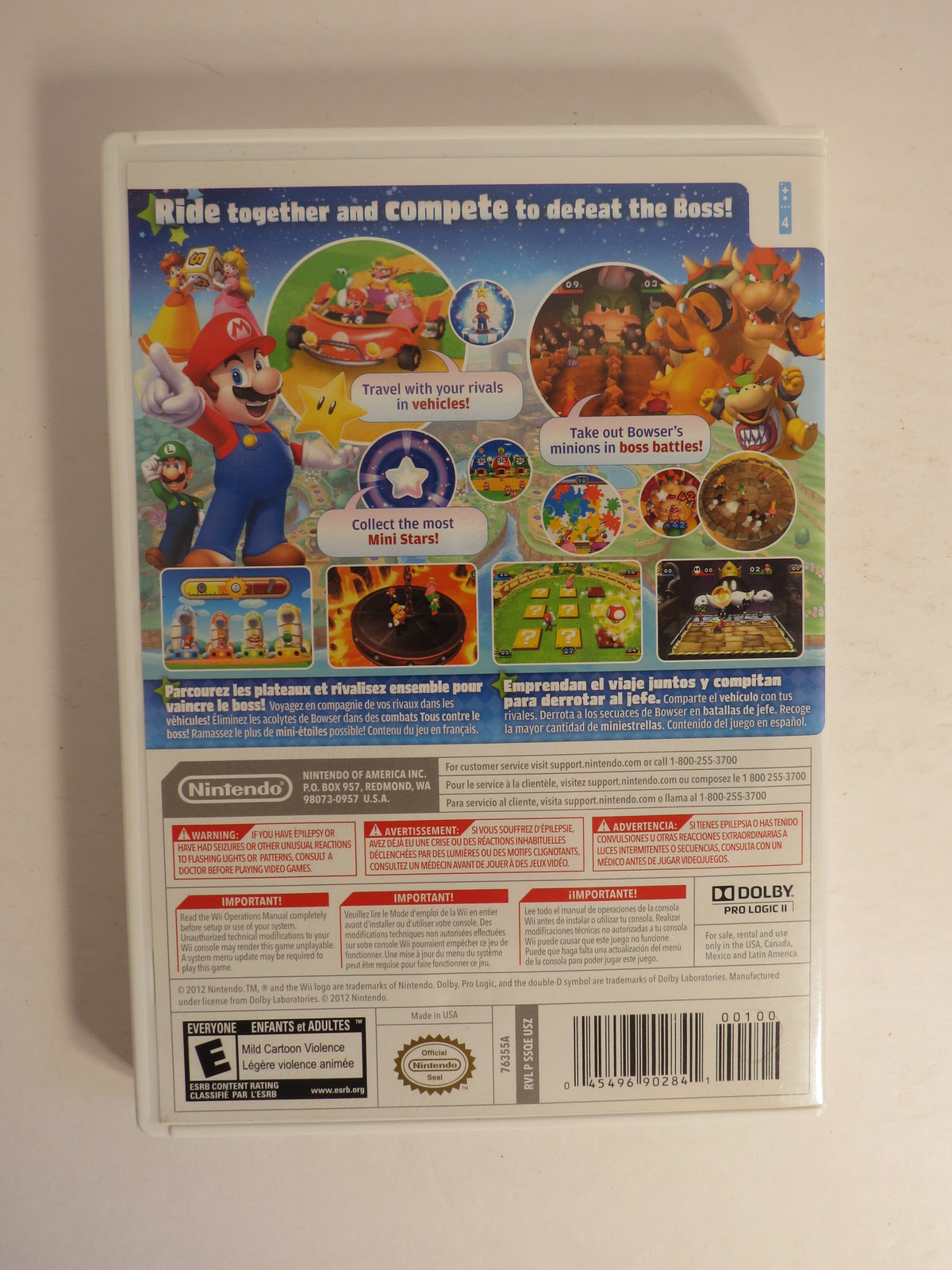 Mario Party 9 Nintendo Wii Game CIB