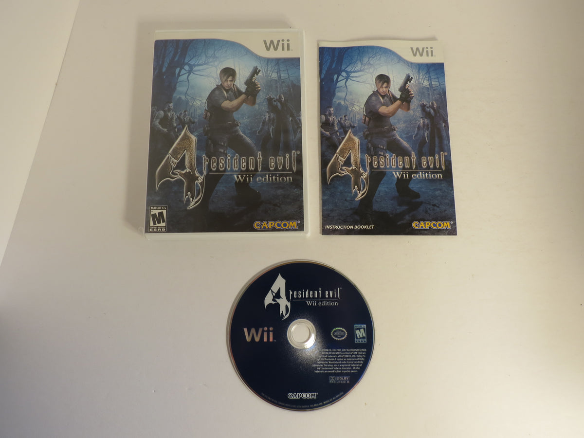 Resident Evil 4 Wii Edition Nintendo Wii Game CIB