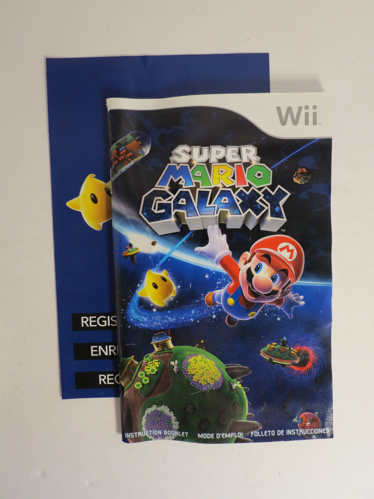 Super Mario Galaxy Nintendo Wii Game CIB
