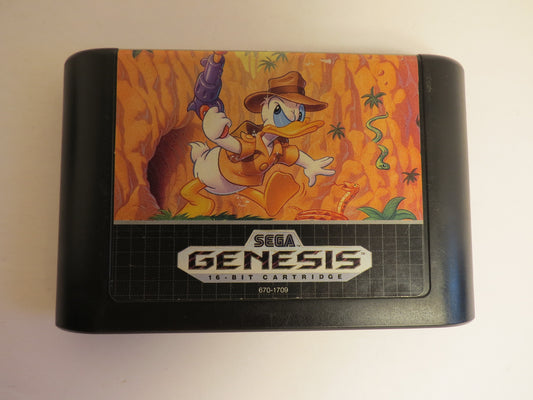 Quackshot Starring Donald Duck Sega Genesis Game