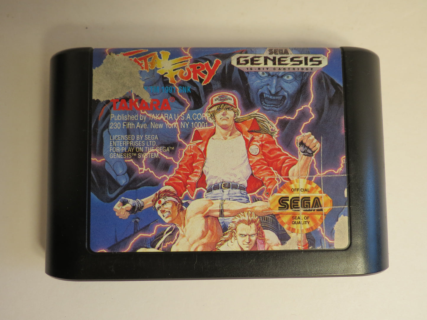 Fatal Fury Sega Genesis Game