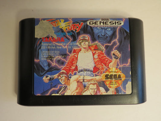 Fatal Fury Sega Genesis Game