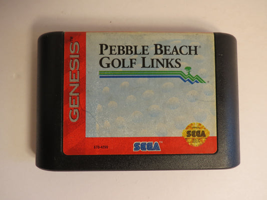 Pebble Beach Golf Links Sega Genesis Game