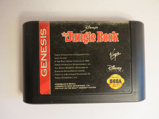 Disney's The Jungle Book Sega Genesis Game
